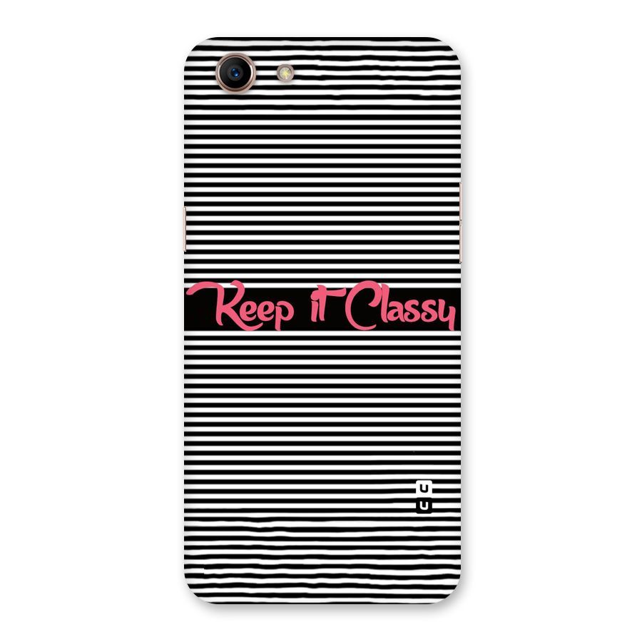 Keep It Classy Back Case for Oppo A83 (2018)