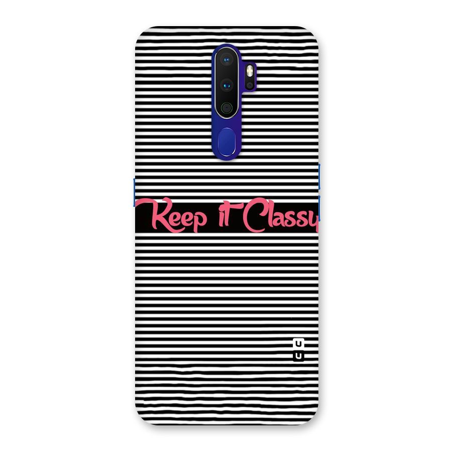 Keep It Classy Back Case for Oppo A9 (2020)