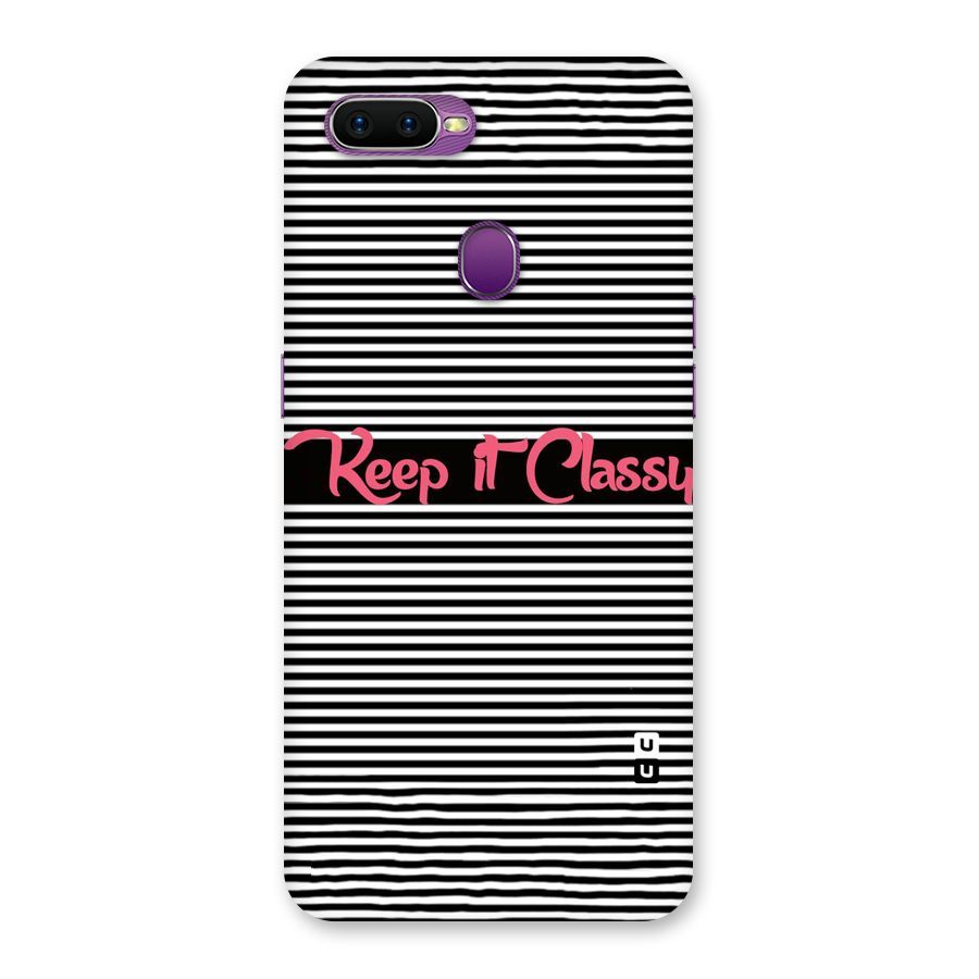 Keep It Classy Back Case for Oppo F9