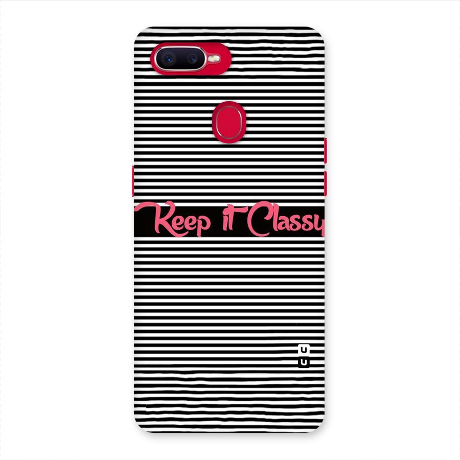 Keep It Classy Back Case for Oppo F9 Pro