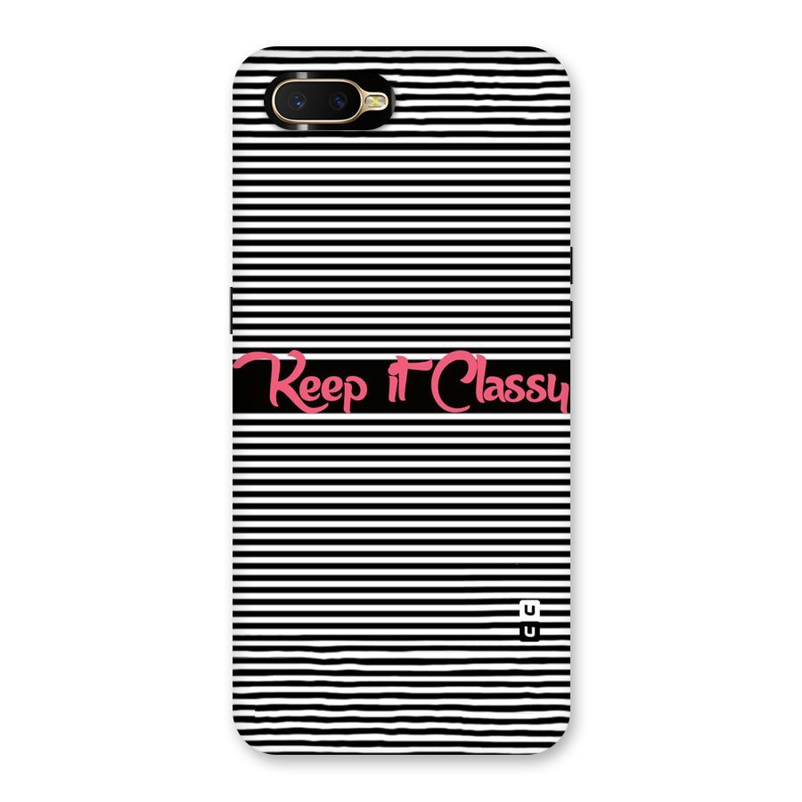 Keep It Classy Back Case for Oppo K1