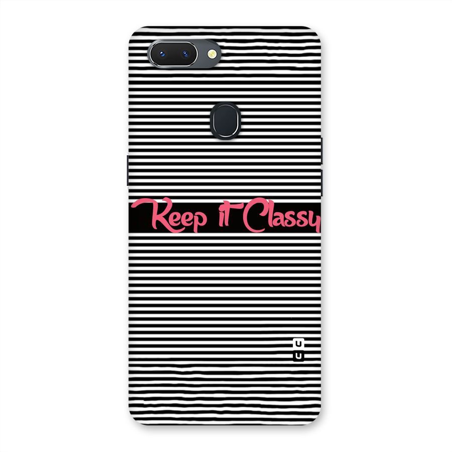 Keep It Classy Back Case for Oppo Realme 2