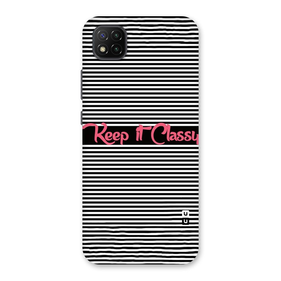 Keep It Classy Back Case for Poco C3