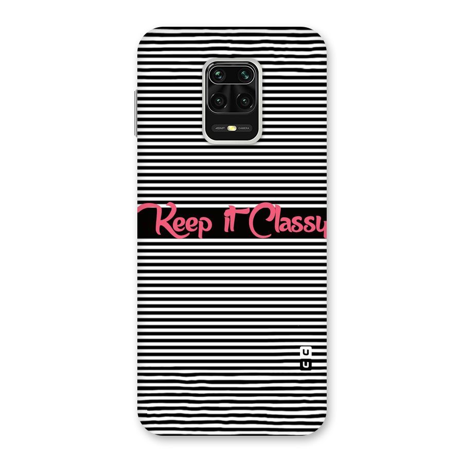 Keep It Classy Back Case for Poco M2 Pro