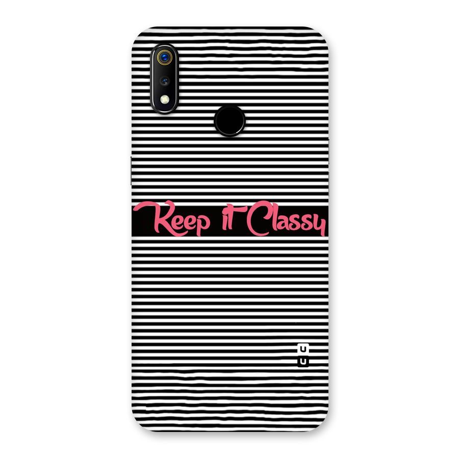 Keep It Classy Back Case for Realme 3