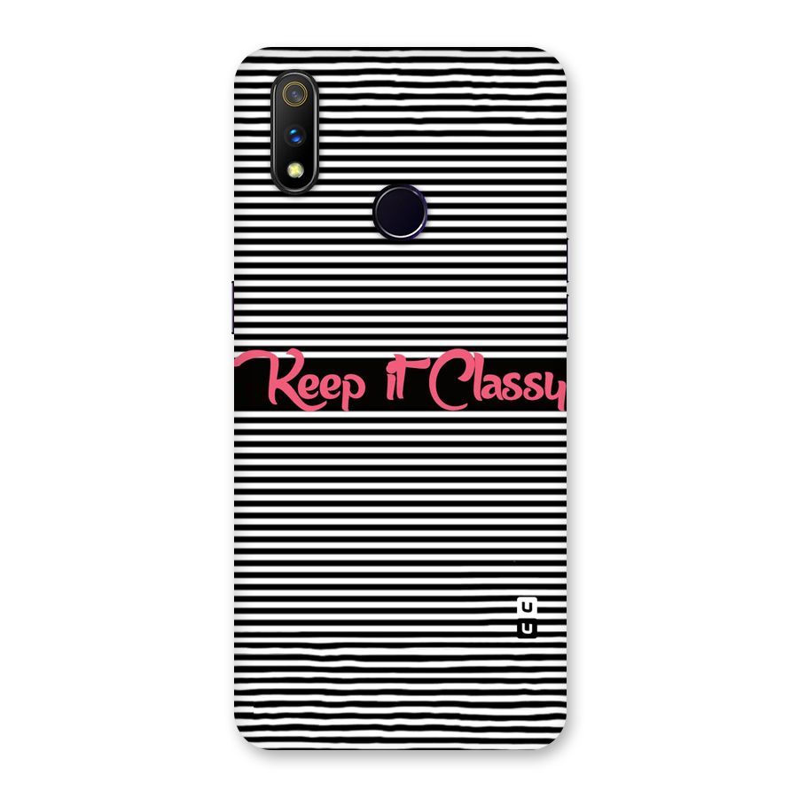 Keep It Classy Back Case for Realme 3 Pro