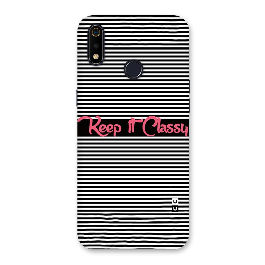 Keep It Classy Back Case for Realme 3i