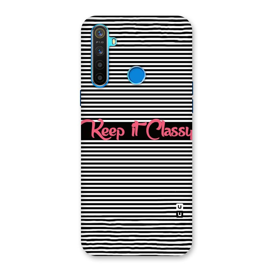 Keep It Classy Back Case for Realme 5