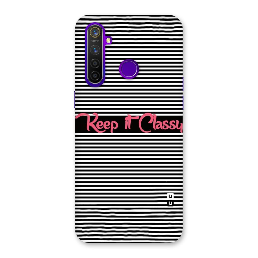 Keep It Classy Back Case for Realme 5 Pro