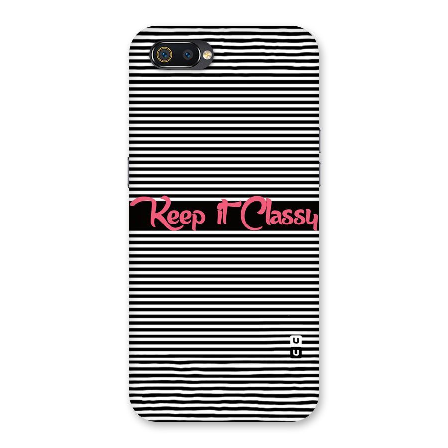 Keep It Classy Back Case for Realme C2