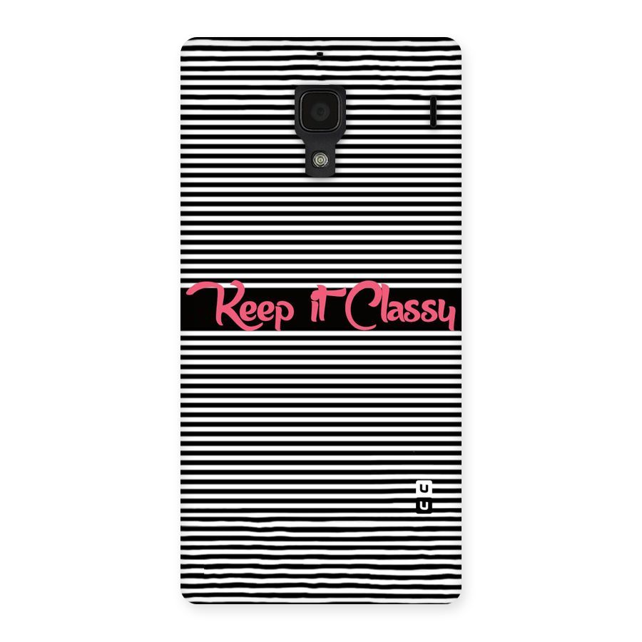 Keep It Classy Back Case for Redmi 1S