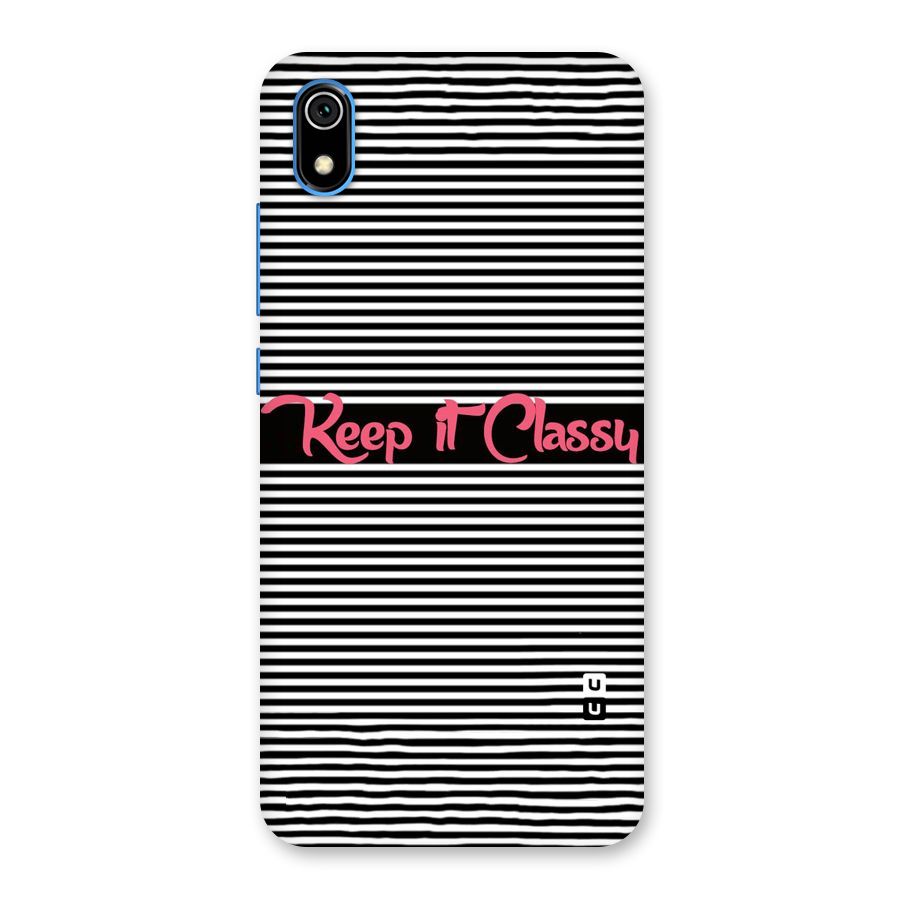Keep It Classy Back Case for Redmi 7A