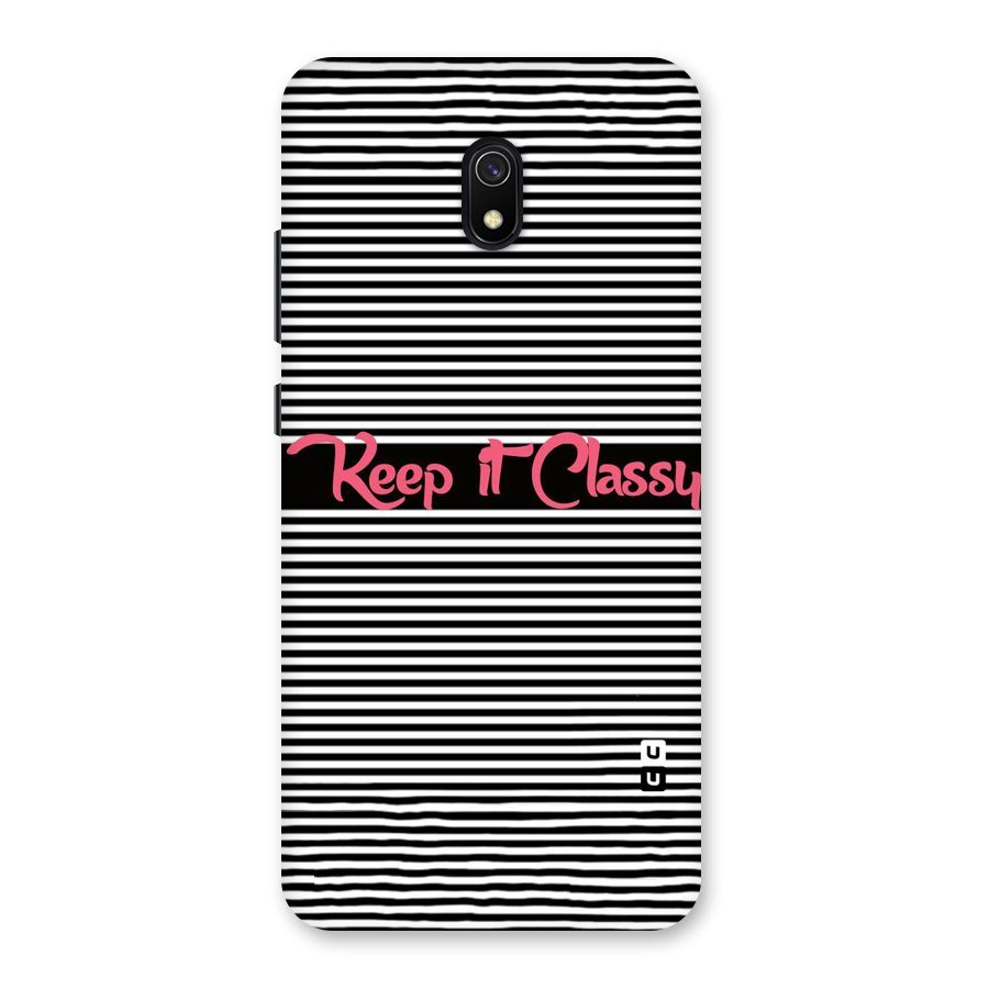 Keep It Classy Back Case for Redmi 8A