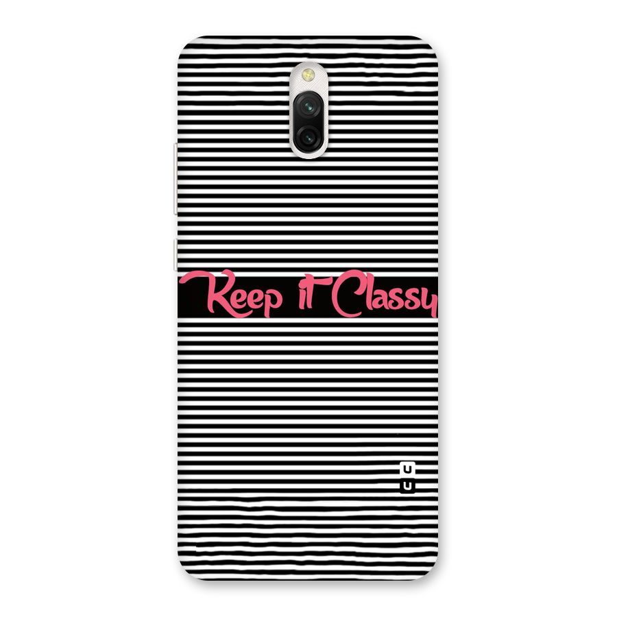 Keep It Classy Back Case for Redmi 8A Dual