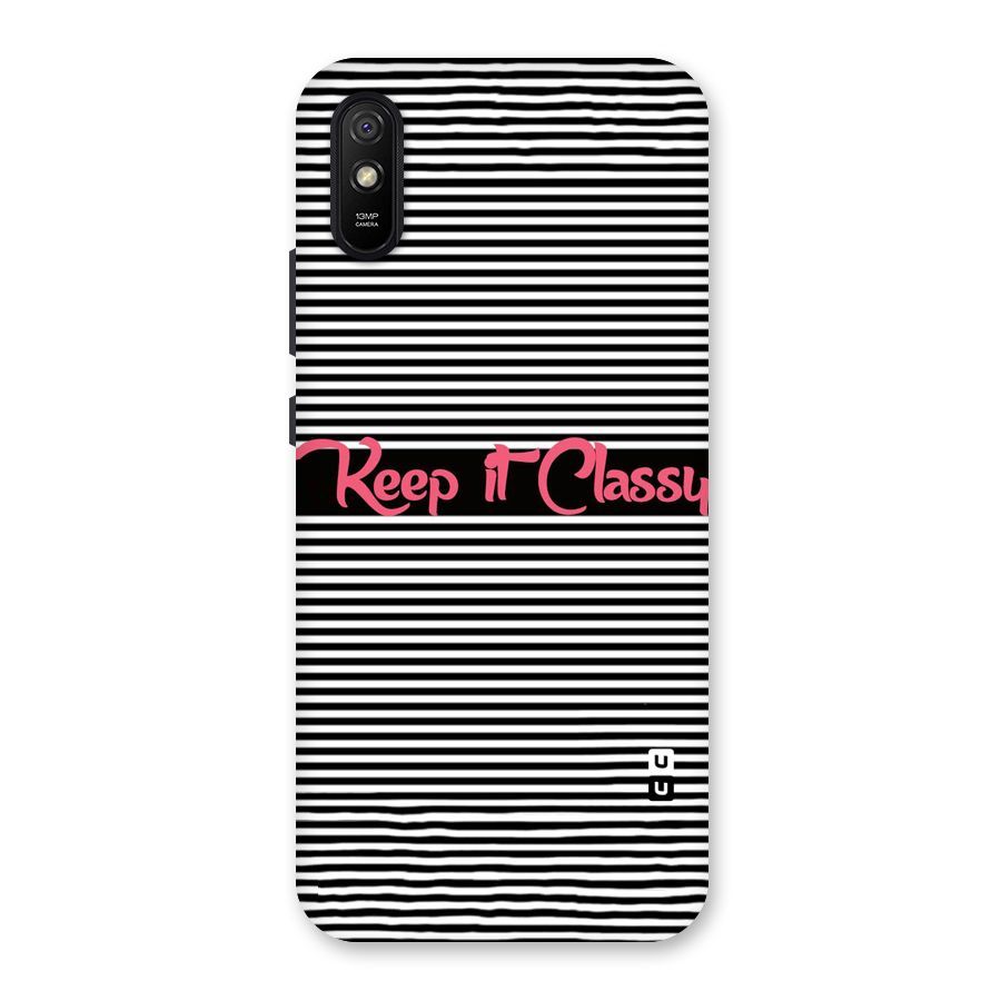 Keep It Classy Back Case for Redmi 9A
