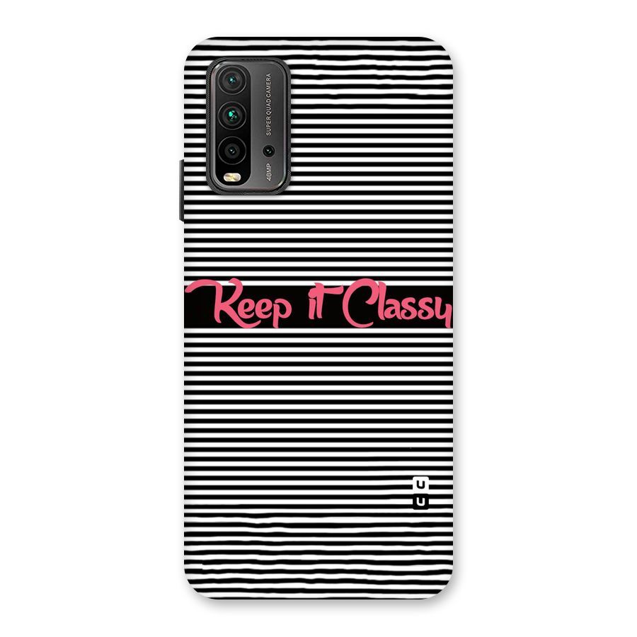 Keep It Classy Back Case for Redmi 9 Power