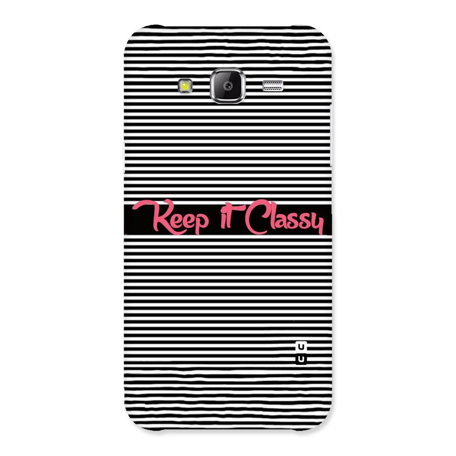 Keep It Classy Back Case for Samsung Galaxy J2 Prime