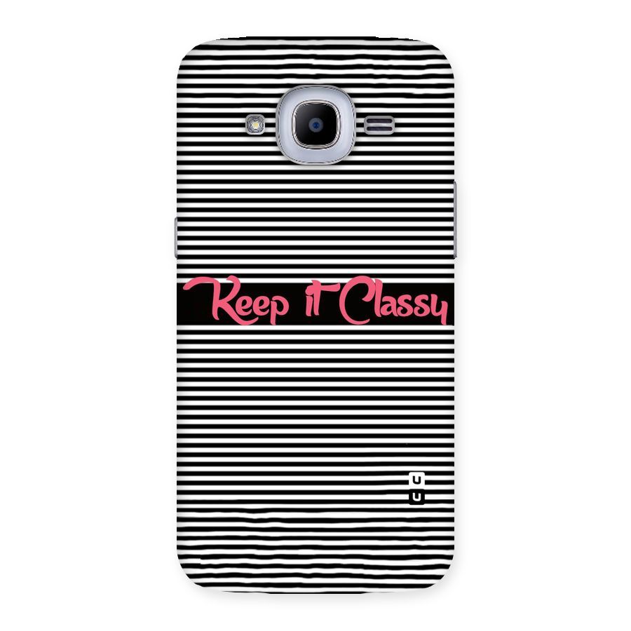 Keep It Classy Back Case for Samsung Galaxy J2 Pro