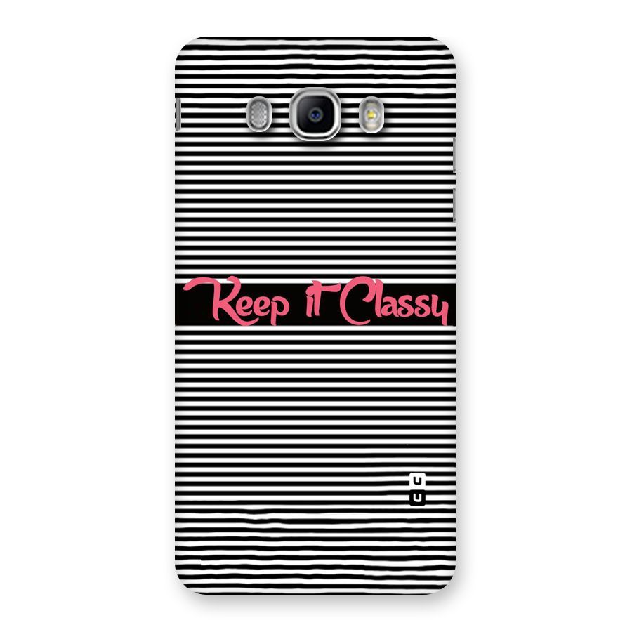 Keep It Classy Back Case for Samsung Galaxy J5 2016