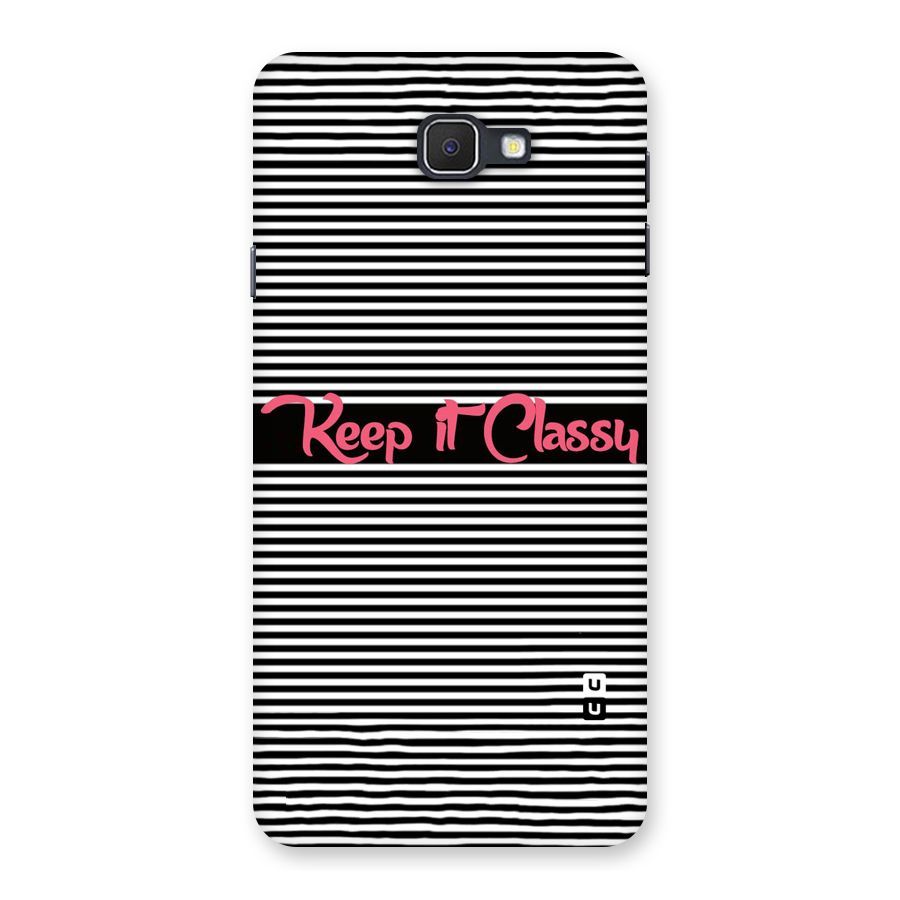 Keep It Classy Back Case for Samsung Galaxy J7 Prime