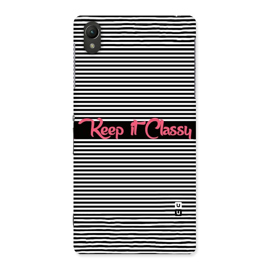 Keep It Classy Back Case for Sony Xperia Z2