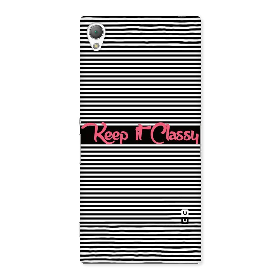 Keep It Classy Back Case for Sony Xperia Z3