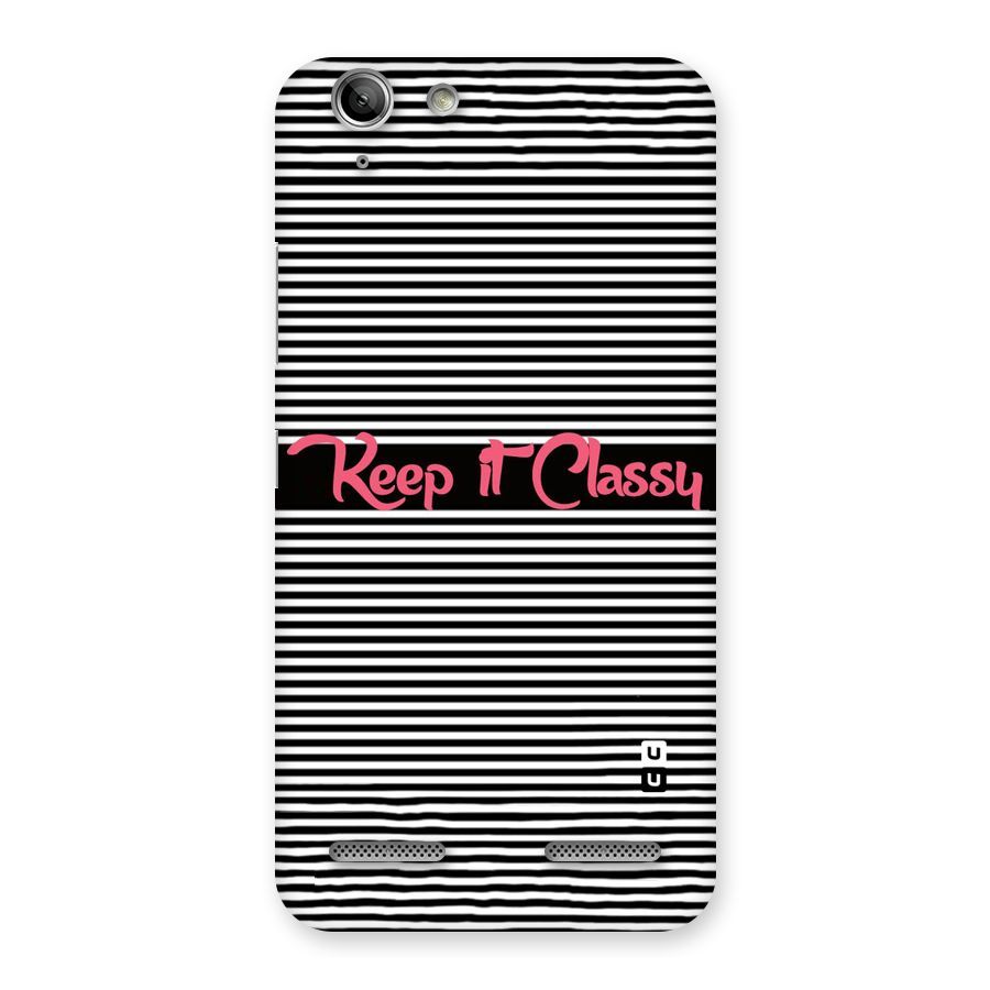 Keep It Classy Back Case for Vibe K5
