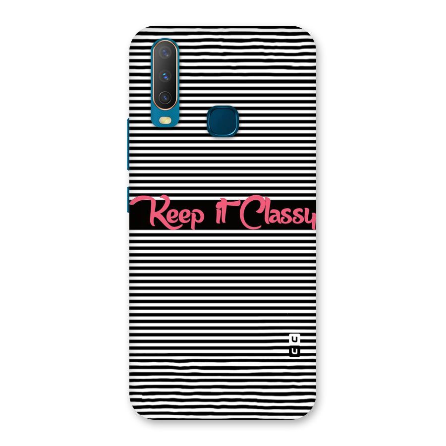 Keep It Classy Back Case for Vivo U10