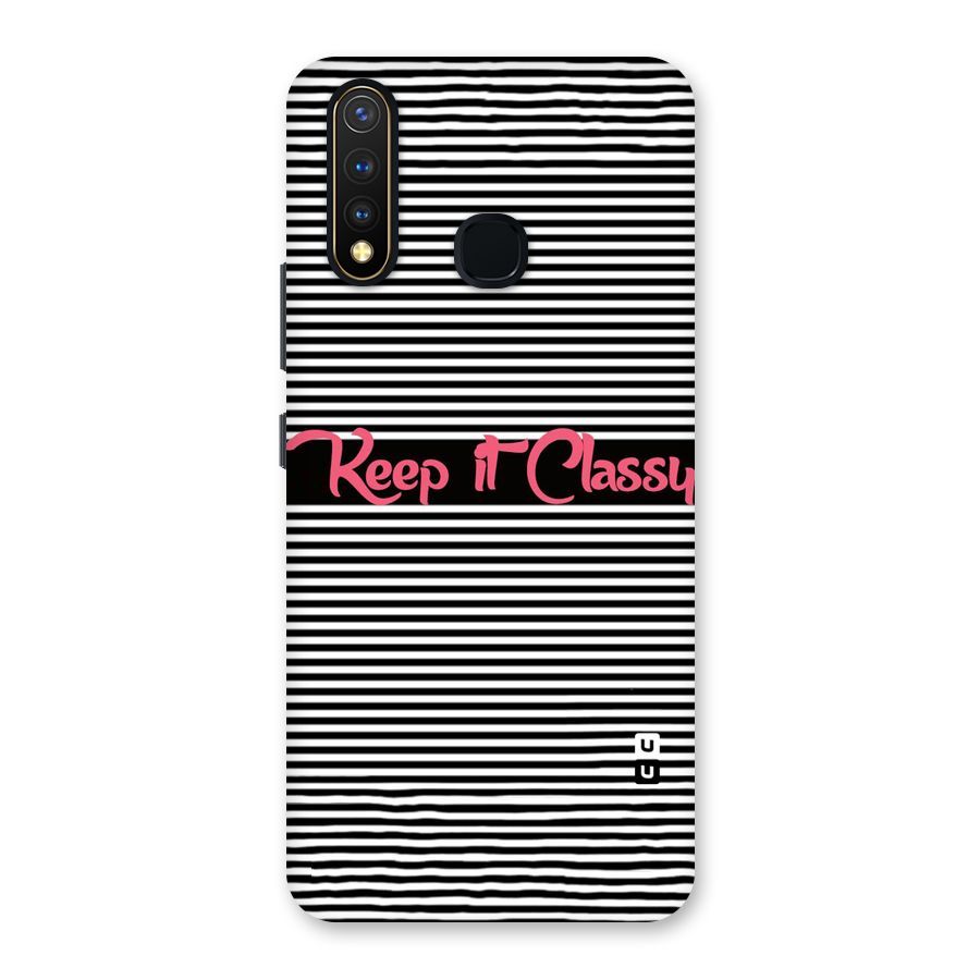 Keep It Classy Back Case for Vivo U20