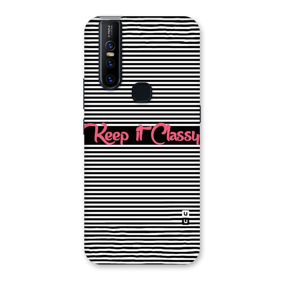 Keep It Classy Back Case for Vivo V15