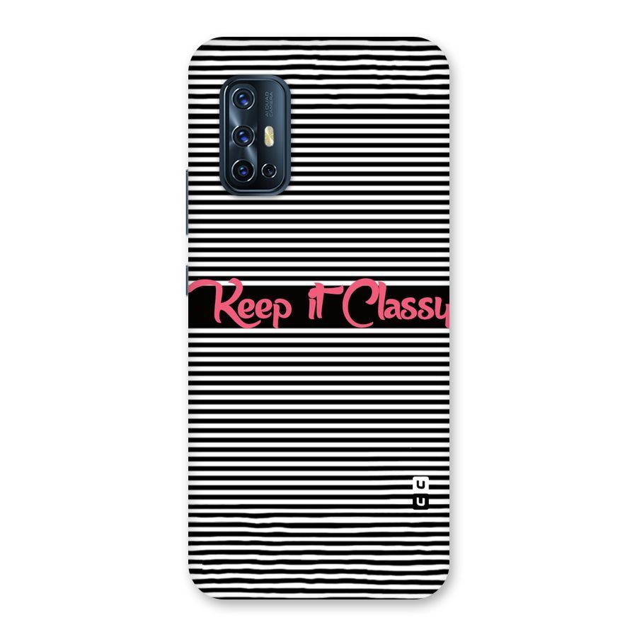Keep It Classy Back Case for Vivo V17