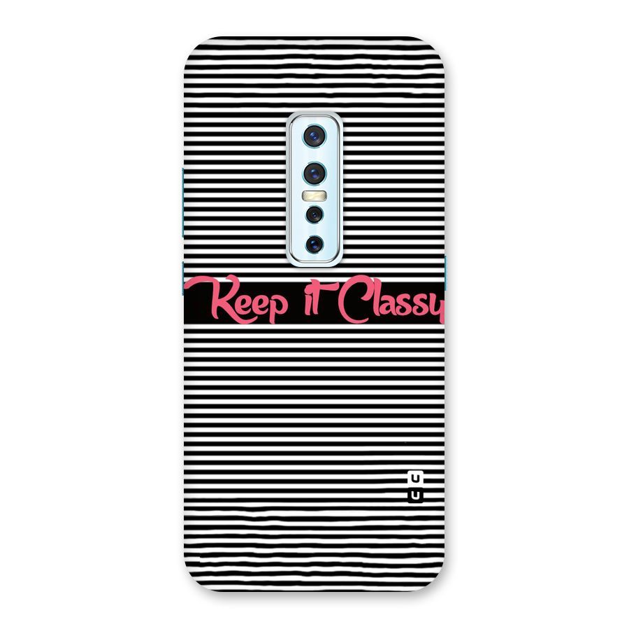 Keep It Classy Back Case for Vivo V17 Pro