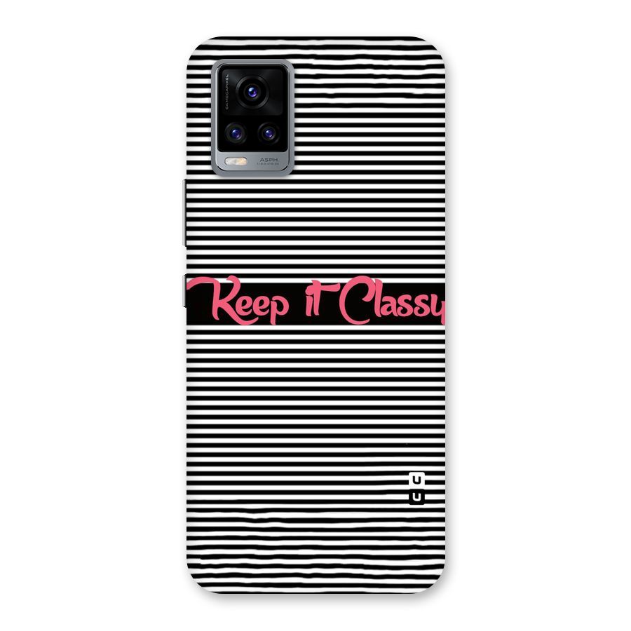 Keep It Classy Back Case for Vivo V20