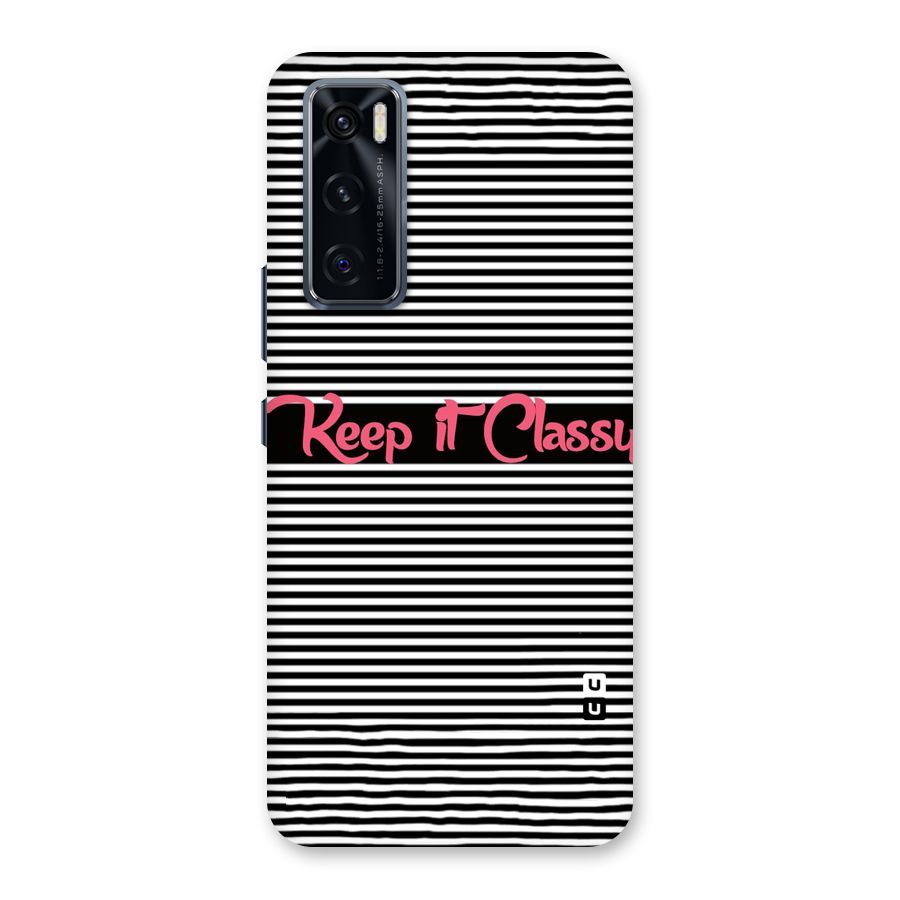 Keep It Classy Back Case for Vivo V20 SE