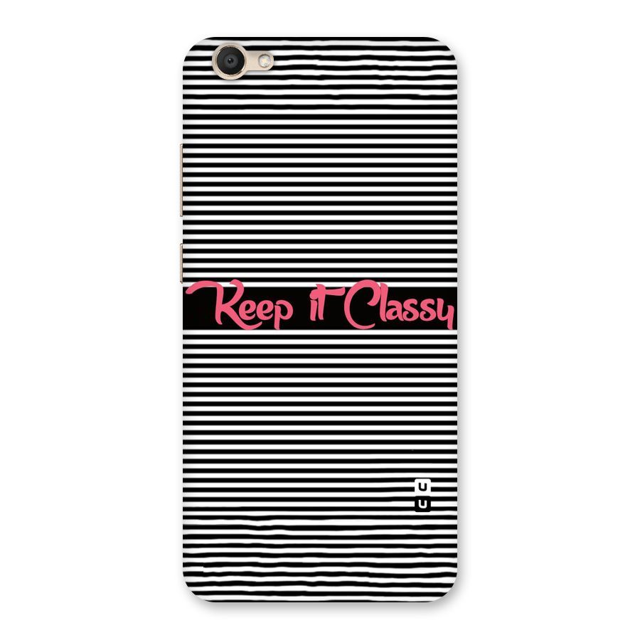 Keep It Classy Back Case for Vivo V5