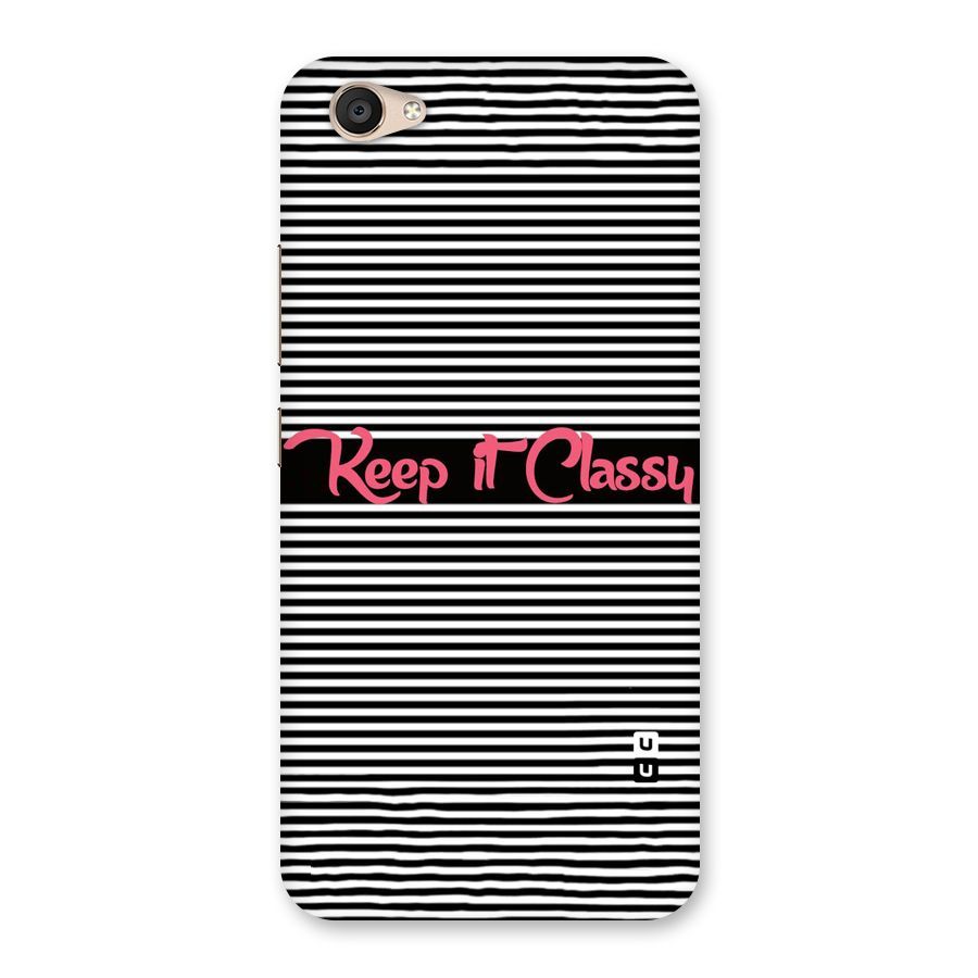 Keep It Classy Back Case for Vivo V5 Plus