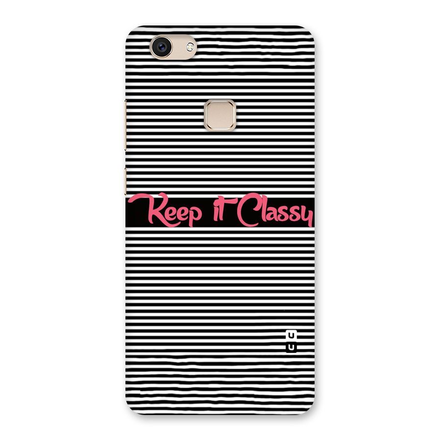 Keep It Classy Back Case for Vivo V7