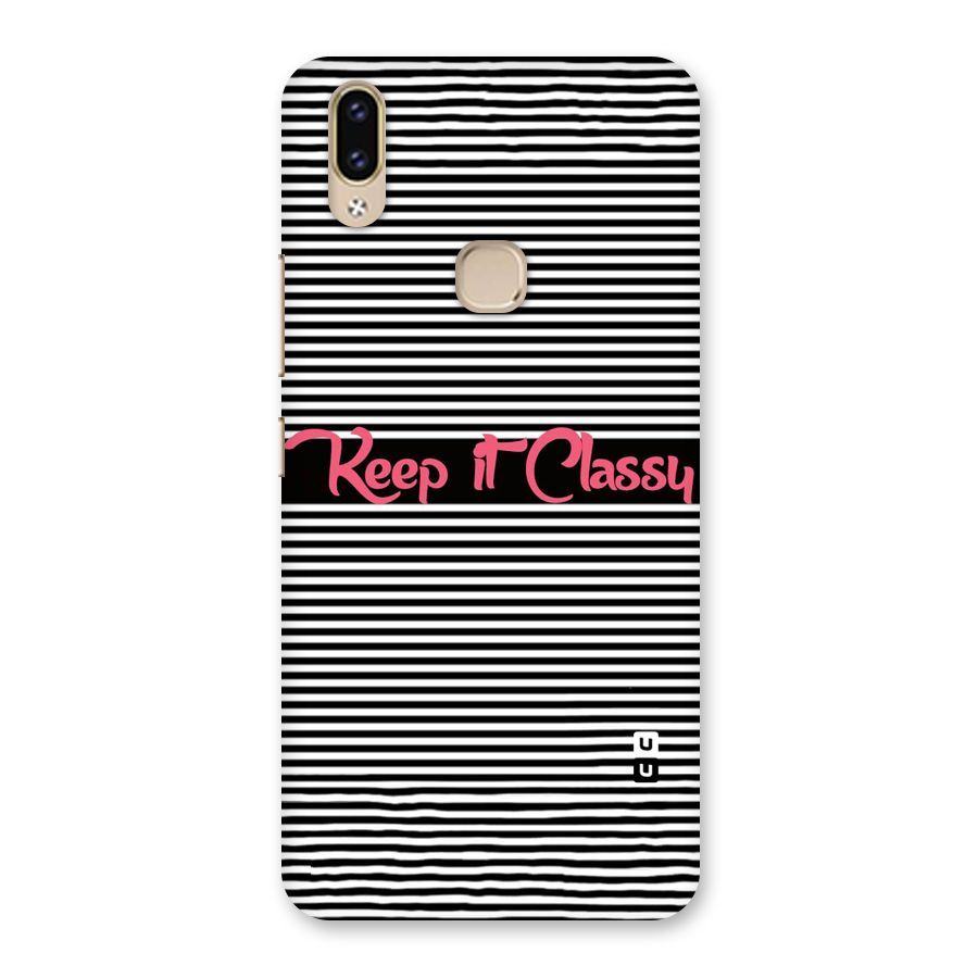 Keep It Classy Back Case for Vivo V9 Youth