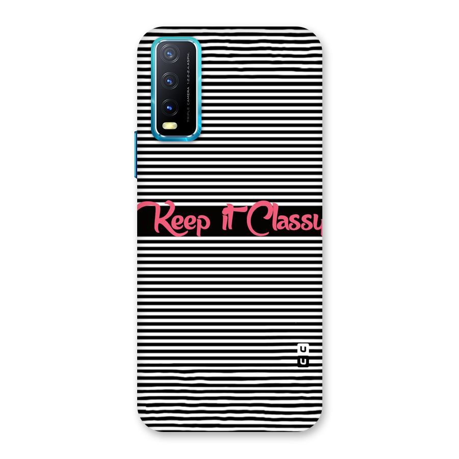 Keep It Classy Back Case for Vivo Y20G