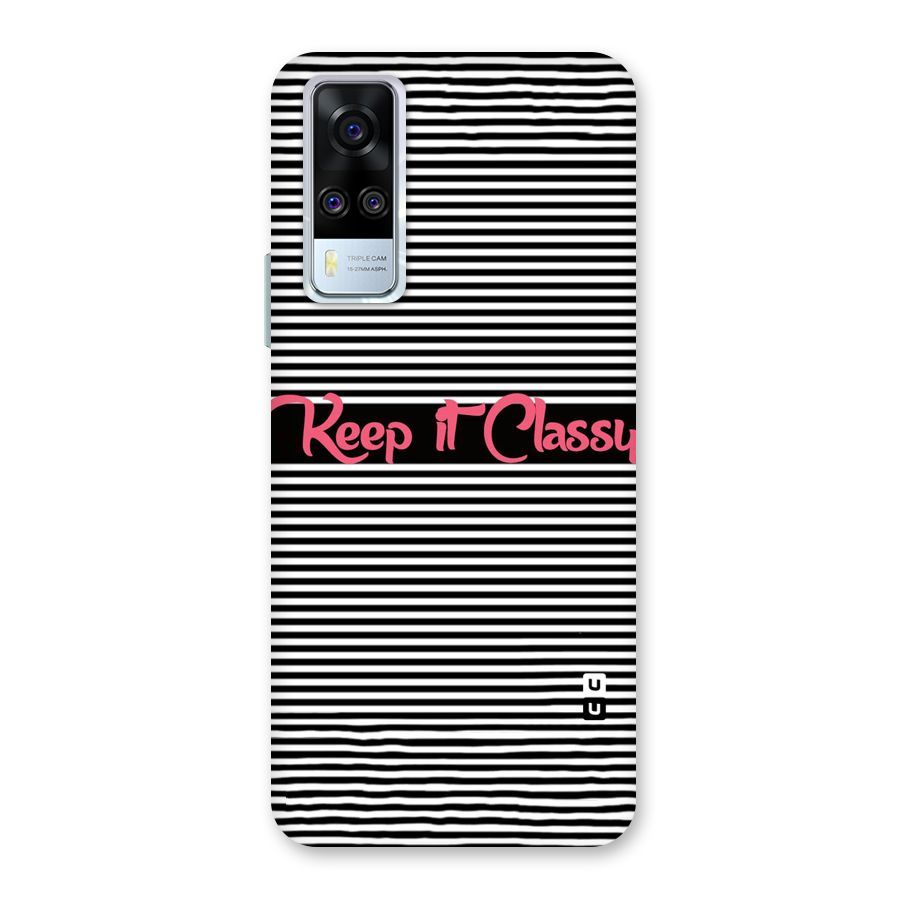 Keep It Classy Back Case for Vivo Y31