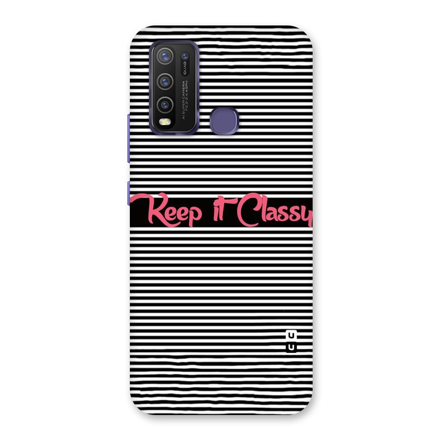 Keep It Classy Back Case for Vivo Y50