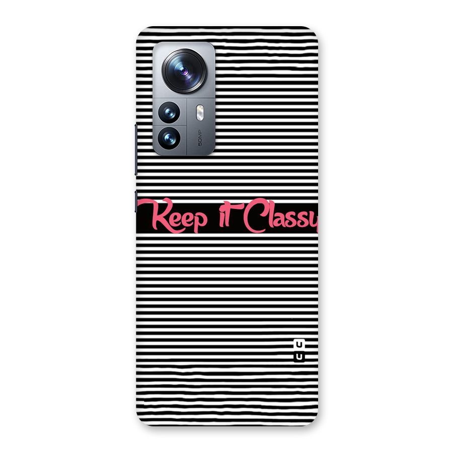 Keep It Classy Back Case for Xiaomi 12 Pro