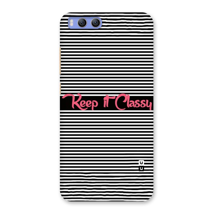 Keep It Classy Back Case for Xiaomi Mi 6