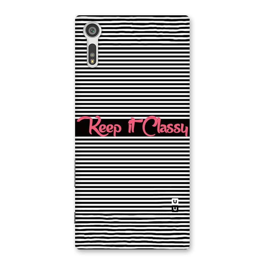 Keep It Classy Back Case for Xperia XZ