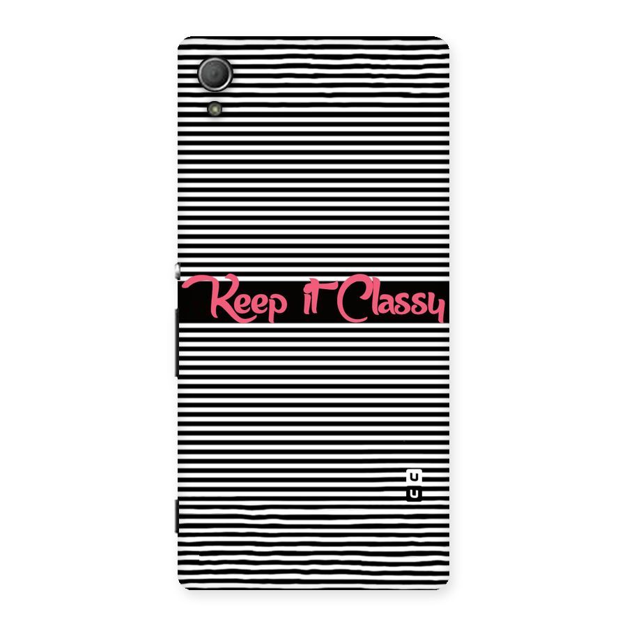 Keep It Classy Back Case for Xperia Z3 Plus