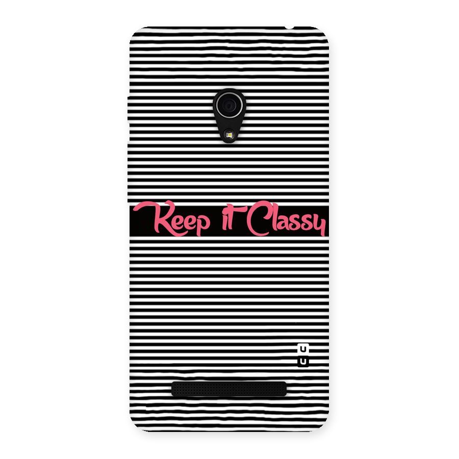 Keep It Classy Back Case for Zenfone 5