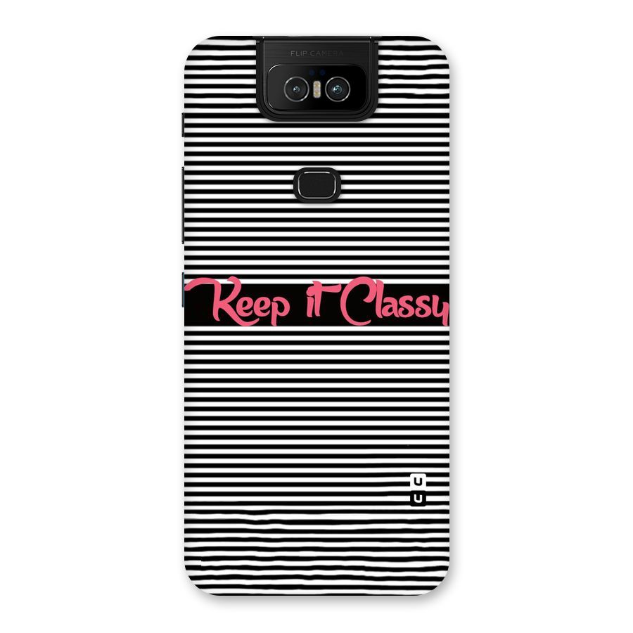 Keep It Classy Back Case for Zenfone 6z