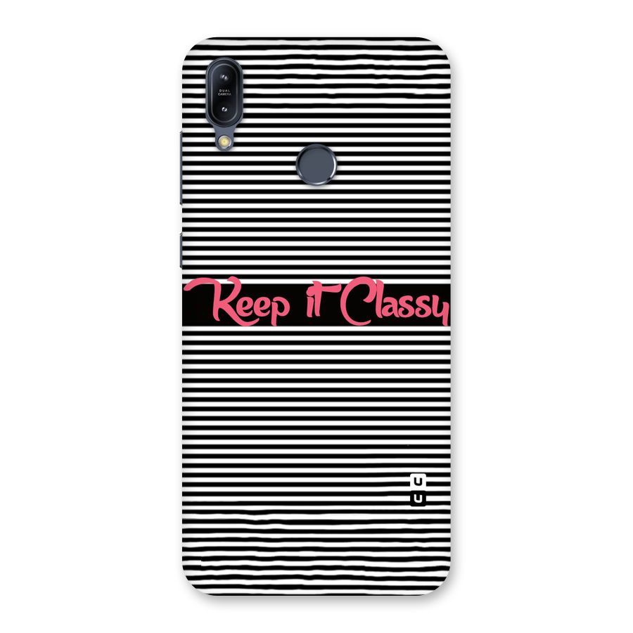 Keep It Classy Back Case for Zenfone Max M2