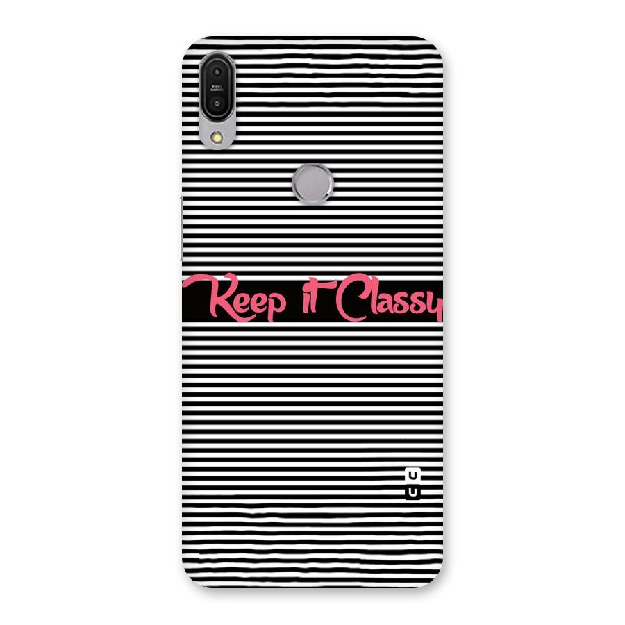 Keep It Classy Back Case for Zenfone Max Pro M1