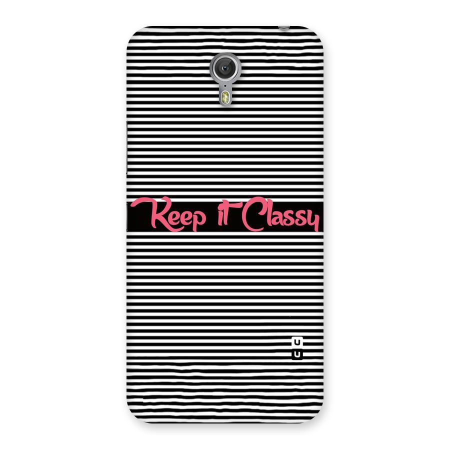 Keep It Classy Back Case for Zuk Z1
